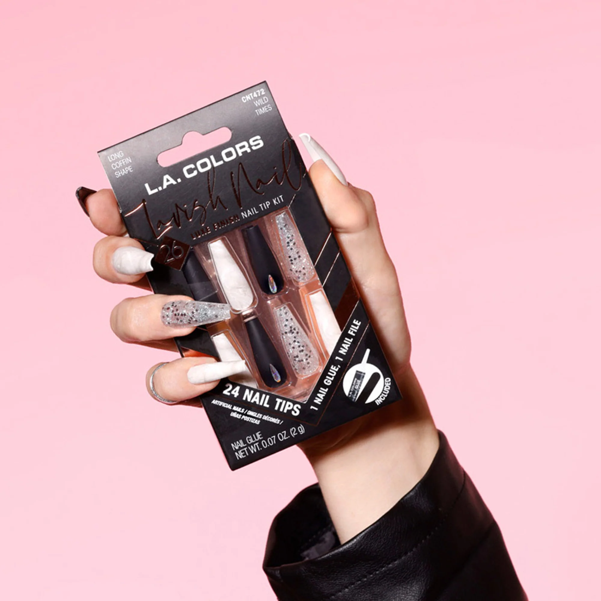 Lavish Nail Luxe Finish Nail Tip Kit (carded) - Image 53